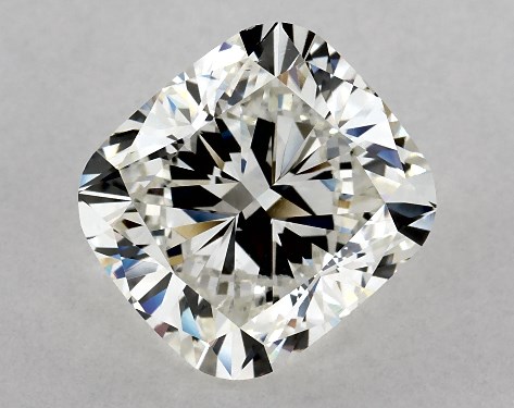 GIA 3.00 Carat J-VS2 Very Good Cut Cushion Modified Diamond